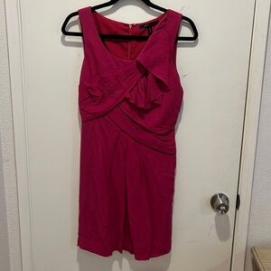 BCBG Maxazria magenta dress